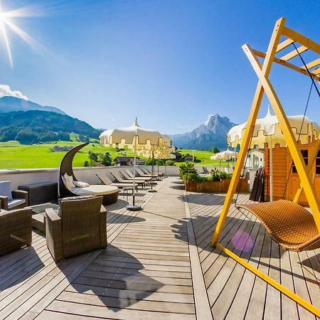 Hotel Castel Oswald Von Wolkenstein Castelrotto Bagian luar foto
