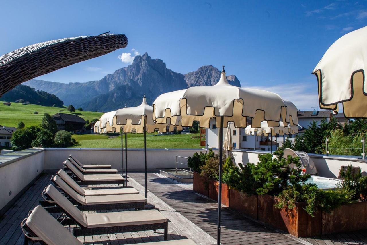 Hotel Castel Oswald Von Wolkenstein Castelrotto Bagian luar foto