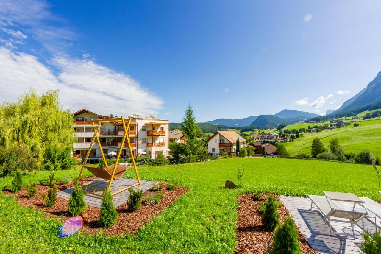 Hotel Castel Oswald Von Wolkenstein Castelrotto Bagian luar foto